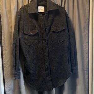 Wilfred Free wool Ganna shacket jacket